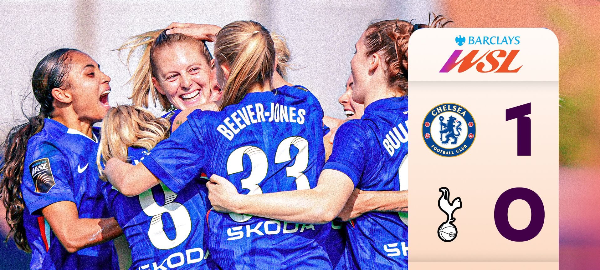 Walsh Stunner Sees Chelsea Edge Past Spurs in Women’s Super League Thriller