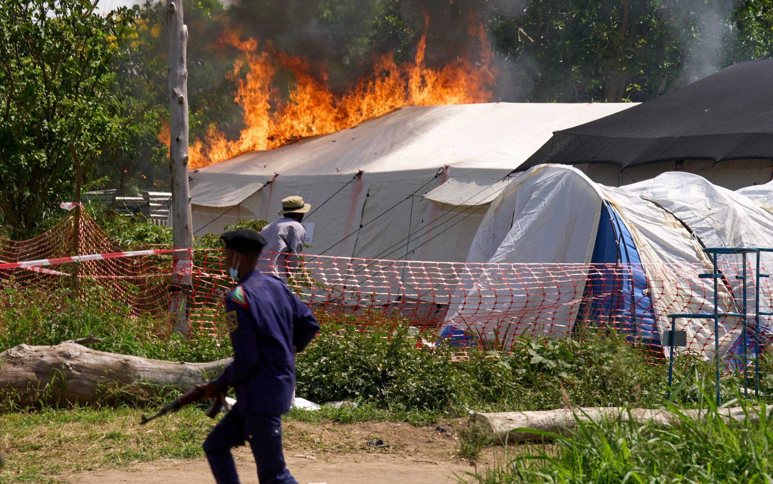Protesters storm Ebola hospital to retrieve victim’s body