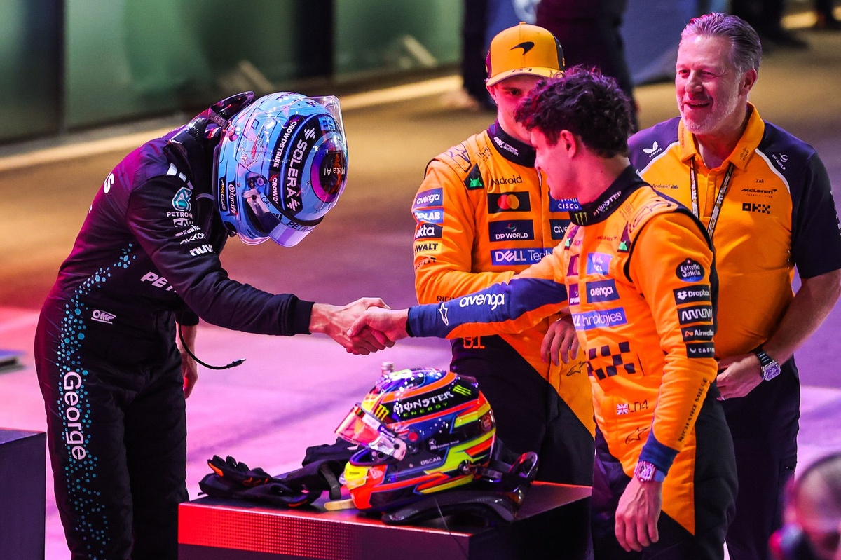 Can Russell take inspiration from Norris in bid for F1 title? Can Russell take inspiration from Norris in bid for F1 title?
